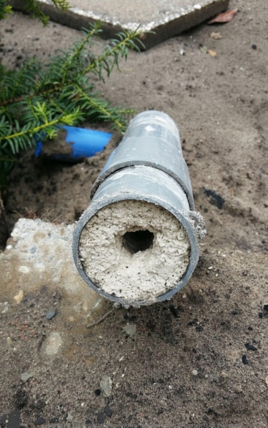 Boosdoeners Rioolverstopping Zwijndrecht 1