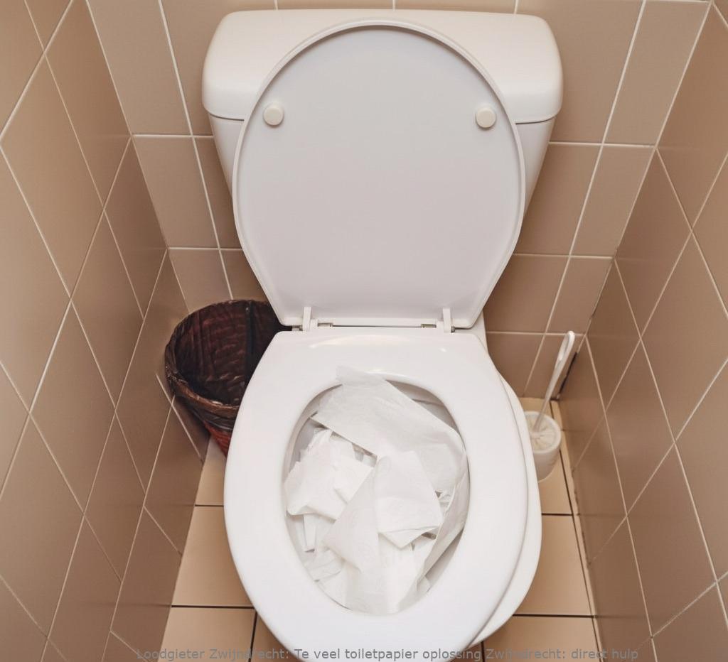 Te Veel Toiletpapier Oplossing Zwijndrecht