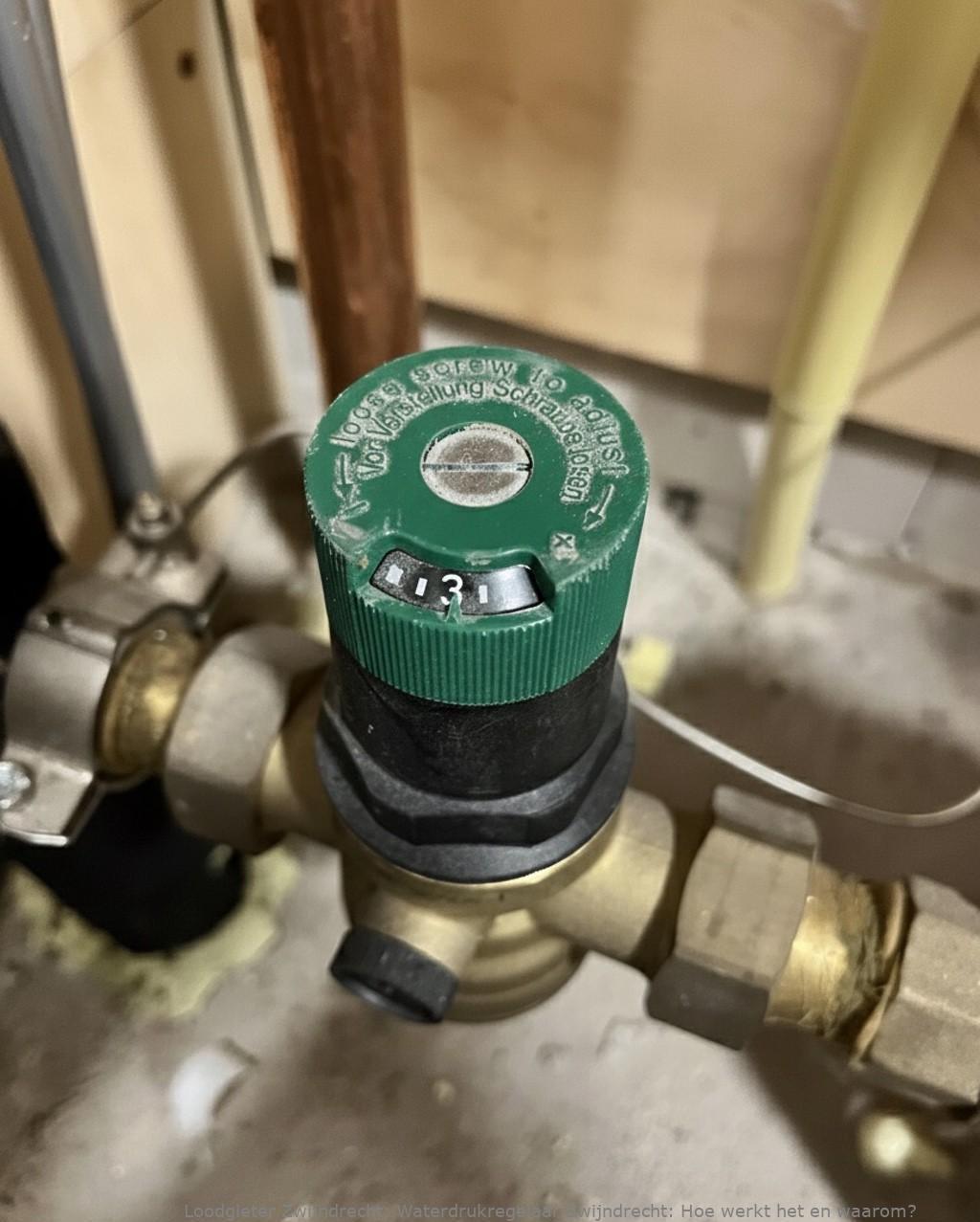 Waterdrukregelaar Zwijndrecht