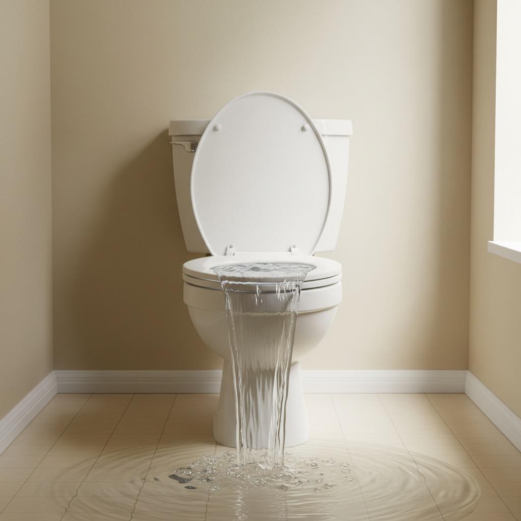 Wc Loopt Over